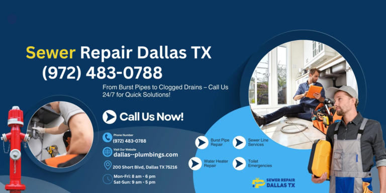 Sewer Repair Dallas TX cover 768x384