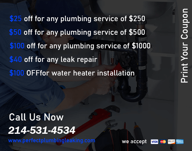 coupon Perfect Plumb Leak