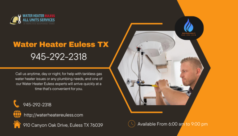 Water Heater Euless TX cover 768x439