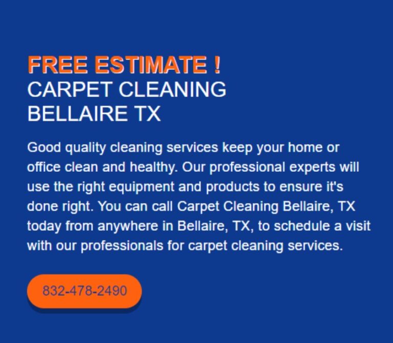 Carpet Cleaning Bellaire TX header 768x669