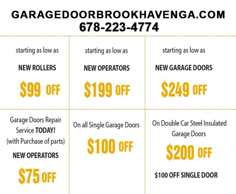 Garage Door Brookhaven GA Coupon 1 768x634