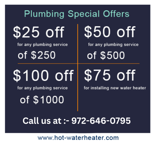Hot Water Heater Dallas coupon
