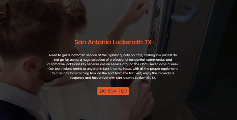 San Antonio Locksmith TX cover 768x390