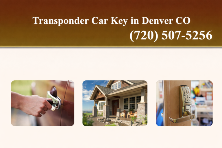 Transponder car key services in Denver 768x512