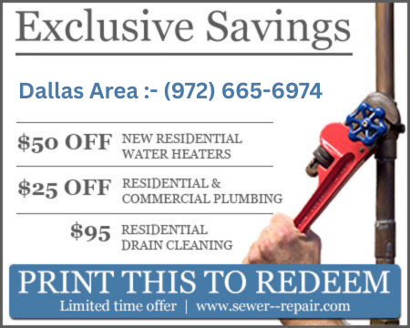 coupon Plumbing Sewer Drain Cleaning