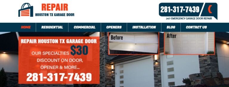 repairhoustongaragedoor1 768x292