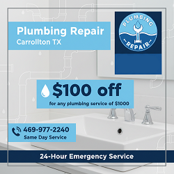 Plumbing Repair Carrollton TX