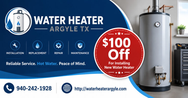 Water Heater Argyle TX 2 768x402