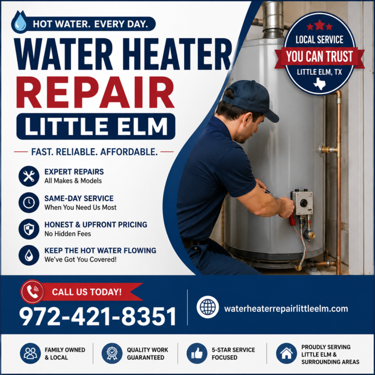 Water Heater Repair Little Elm post 768x768