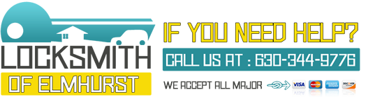 locksmith of elmhurst logo