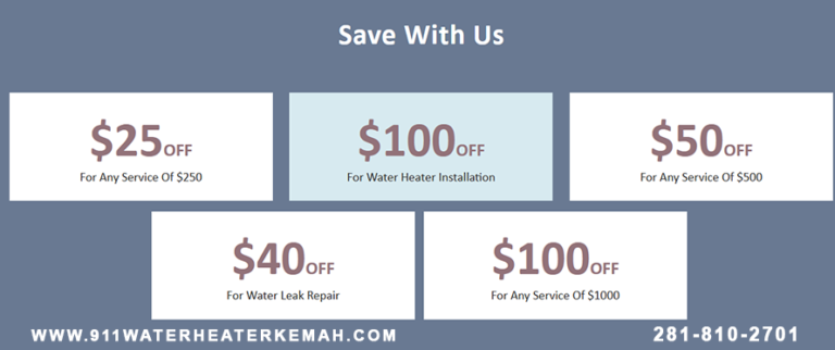 911 Water Heater Kemah TX offers2 768x322