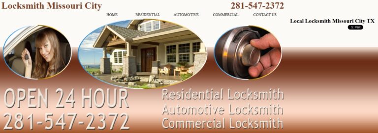 Key Locksmith Missouri City cover 768x271
