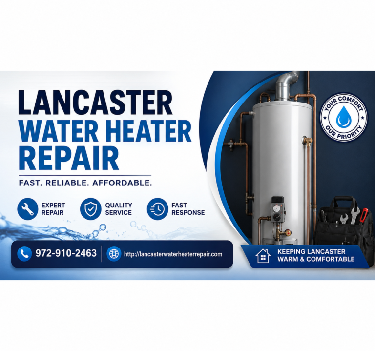 Lancaster Water Heater Repair cover 768x719