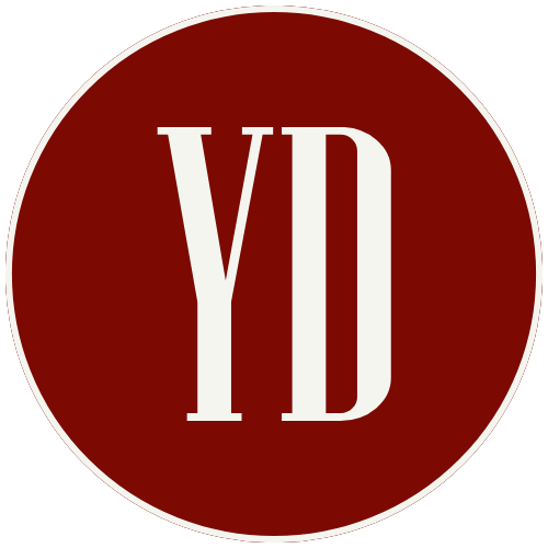 YD LOGO MAROON BACK