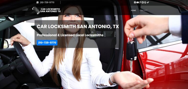 Car Locksmith San Antonio TX cover 768x365