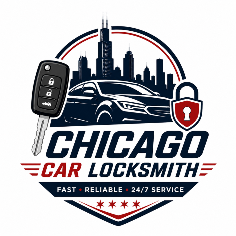 Chicago car locksmith logo 768x768