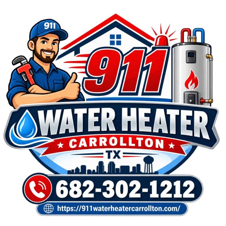 911 Water Heater Carrollton TX LOGO 1 768x768