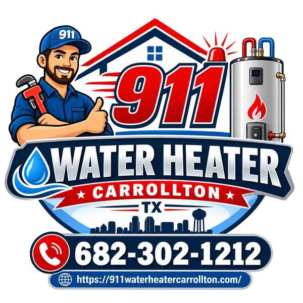 911 Water Heater Carrollton TX LOGO