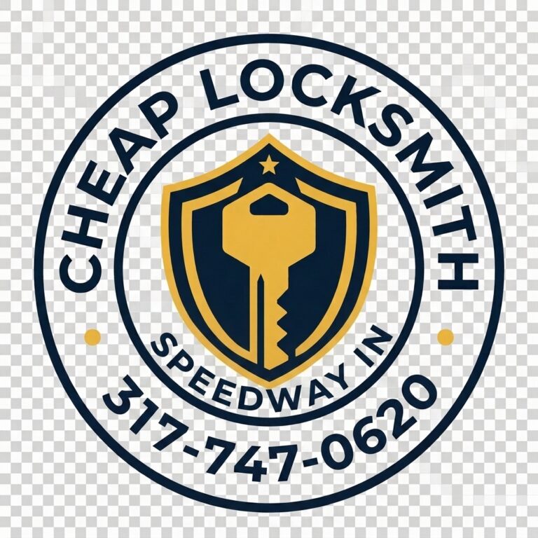 Cheap Locksmith Speedway IN logo 768x768