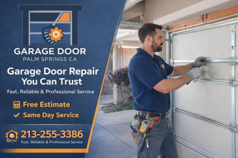 Garage door palm springs 768x510