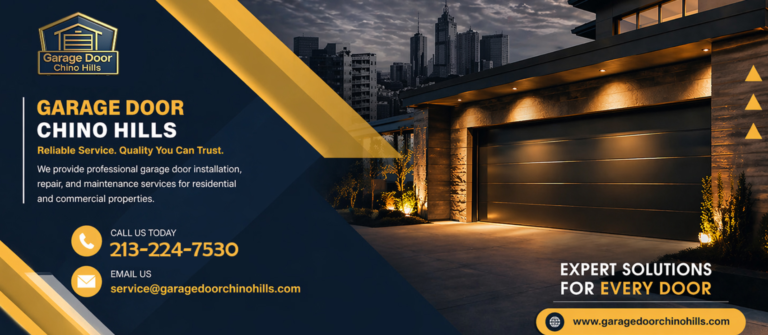 Garage door chino Hills 768x335