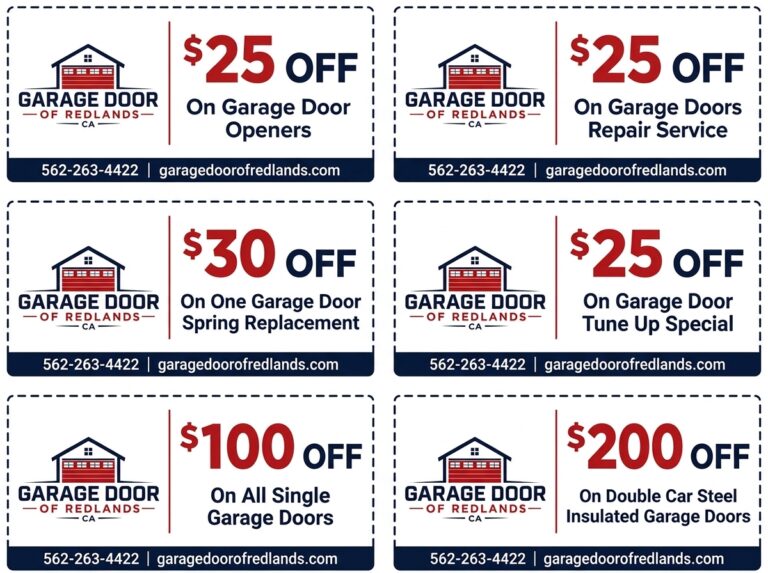 Garage Door of Redlands CA offers 768x573