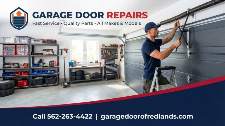 Garage Door spring of Redlands CA 768x429