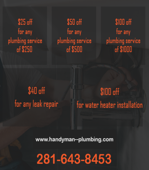 Handyman Plumbing Leakage offers