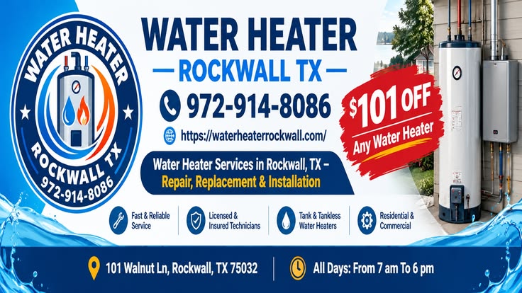 water heater rockwall coverrr