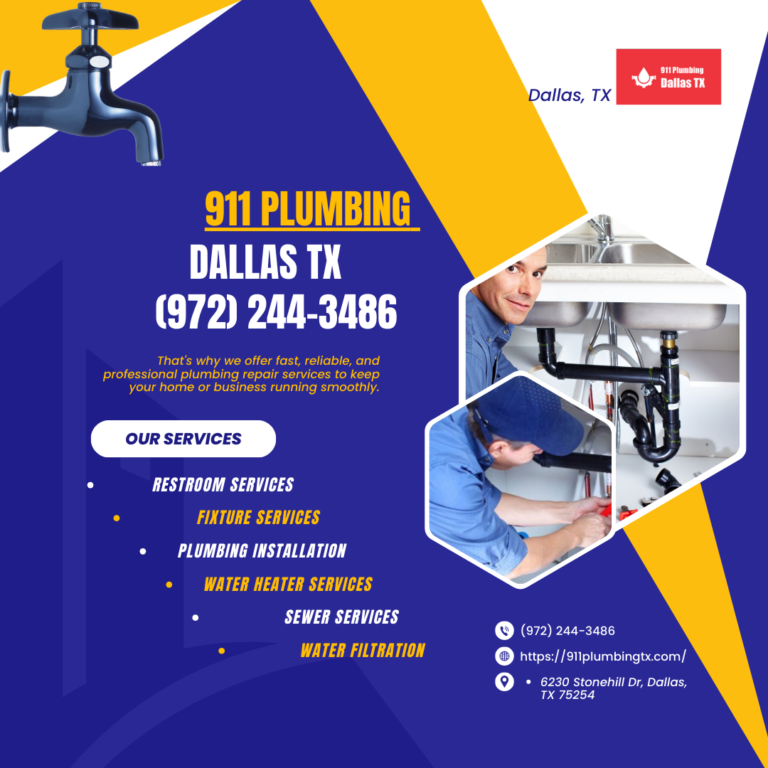 911 Plumbing Dallas TX post 1 768x768
