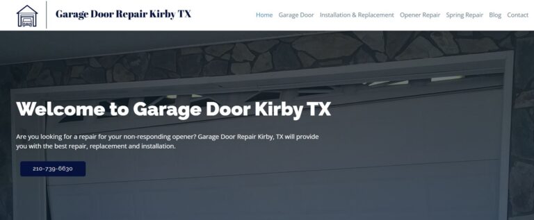 Garage Door Repair Kirby TX cover 768x317