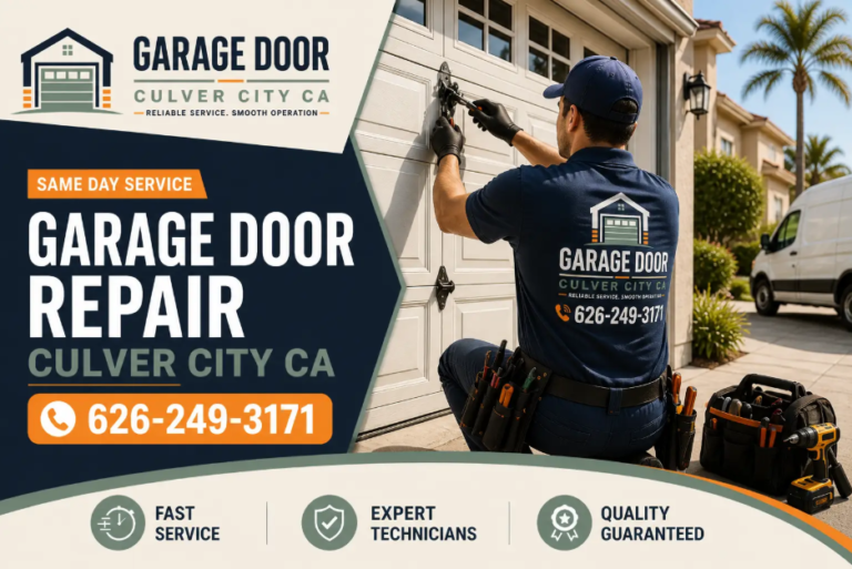 Garage door culver city  768x513