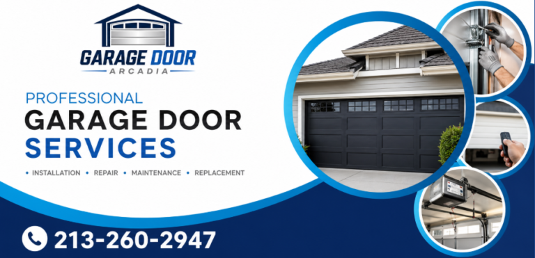 Garage door of arcadia 2 1 768x371