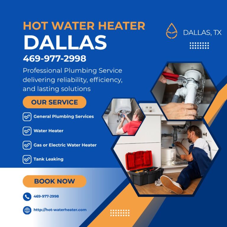 Hot Water Heater Dallas poster 2 768x768
