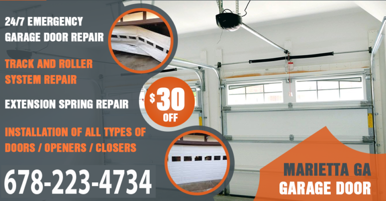 Marietta Garage Door 768x400
