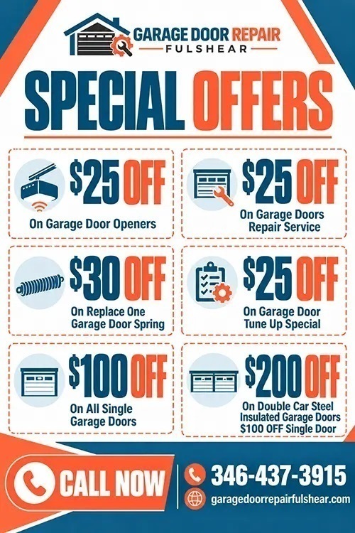 coupon Garage Door Repair Fulshear