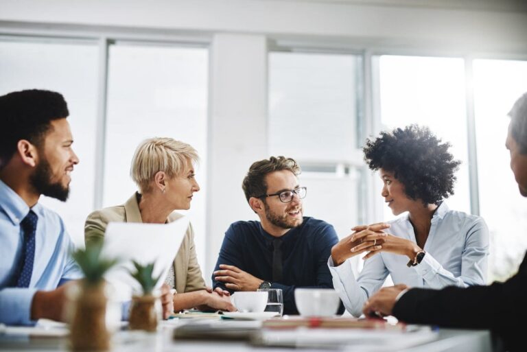 group discussing something important 768x513