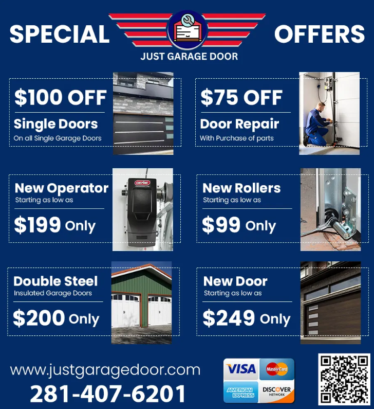 just garage door offer