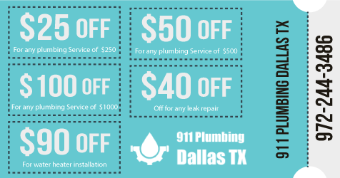 offer 911 Plumbing Dallas TX